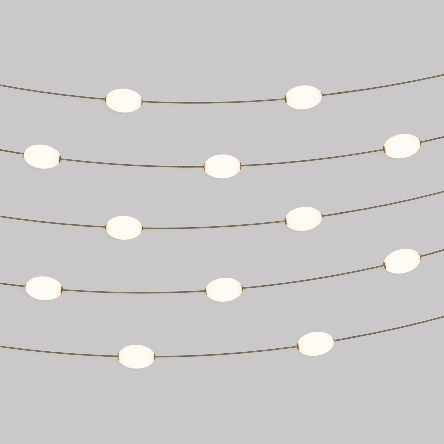 Buitenlichtketting 12 lichtpunten IP67 - Marina12