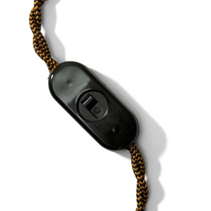 Interrupteur Unipolaire à glissière. Design de Achille Castiglioni - Noir