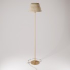 Lampadaire MAG-Y avec base ronde en métal et abat-jour Impero M