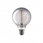 LED Lamp Smoky Globe G95 4,8W 250Lm E27 1800K Dimbaar - D03