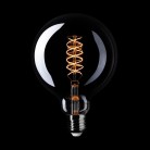LED Lamp Smoky Globe G125 4,8W 250Lm E27 1800K Dimbaar - D04