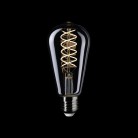 Ampoule LED Filament Blanc Edison ST64 5,9W 500Lm E27 2700K Dimmable - W02