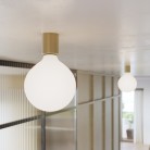 Wand- of plafondlampfitting E27 van metaal