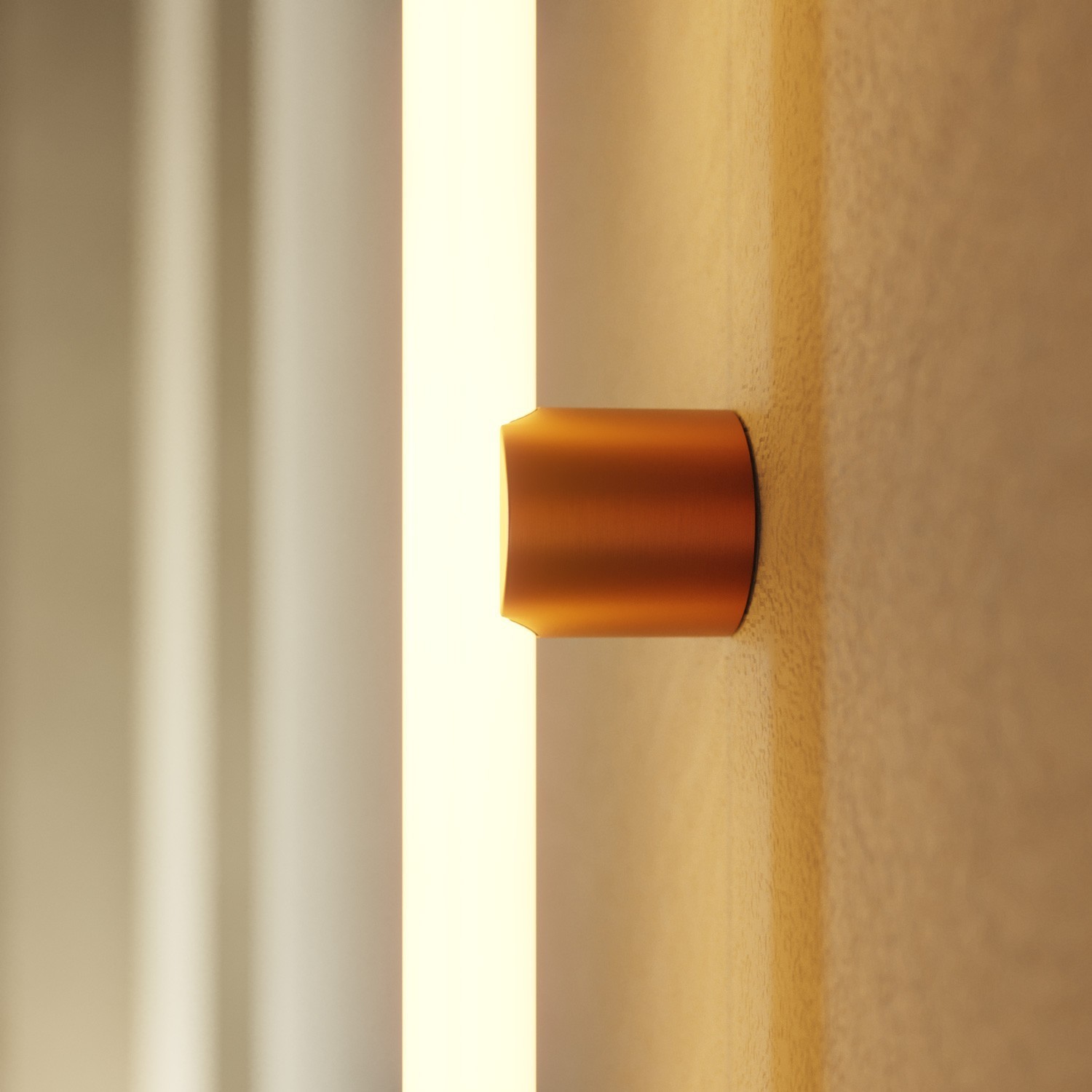 Wand- of plafondlampfitting S14d van metaal