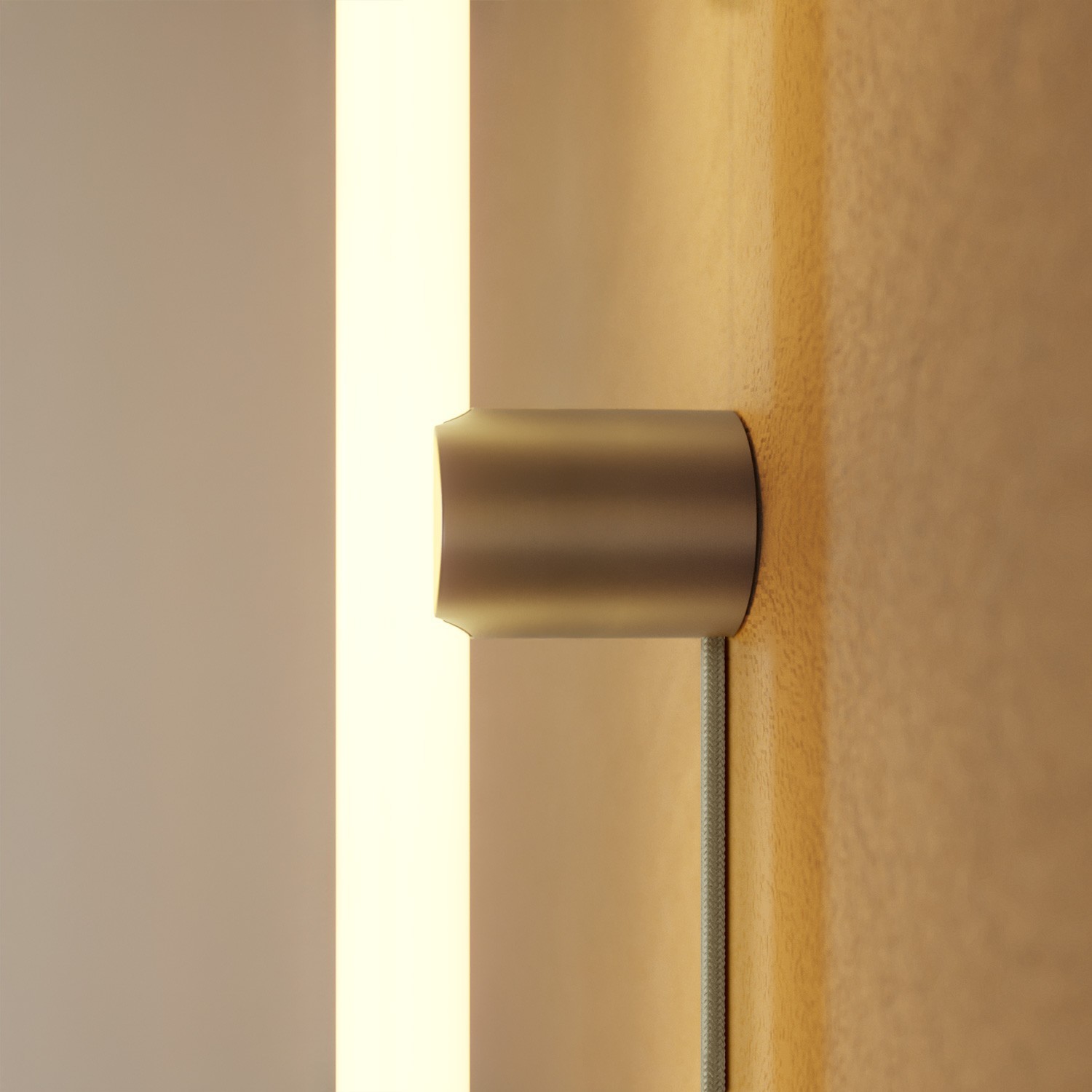 Wand- of plafondlampfitting Spostaluce S14d van metaal
