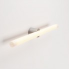 Metalen lamp voor wand- of plafondmontage met lineaire LED S14d-lamp