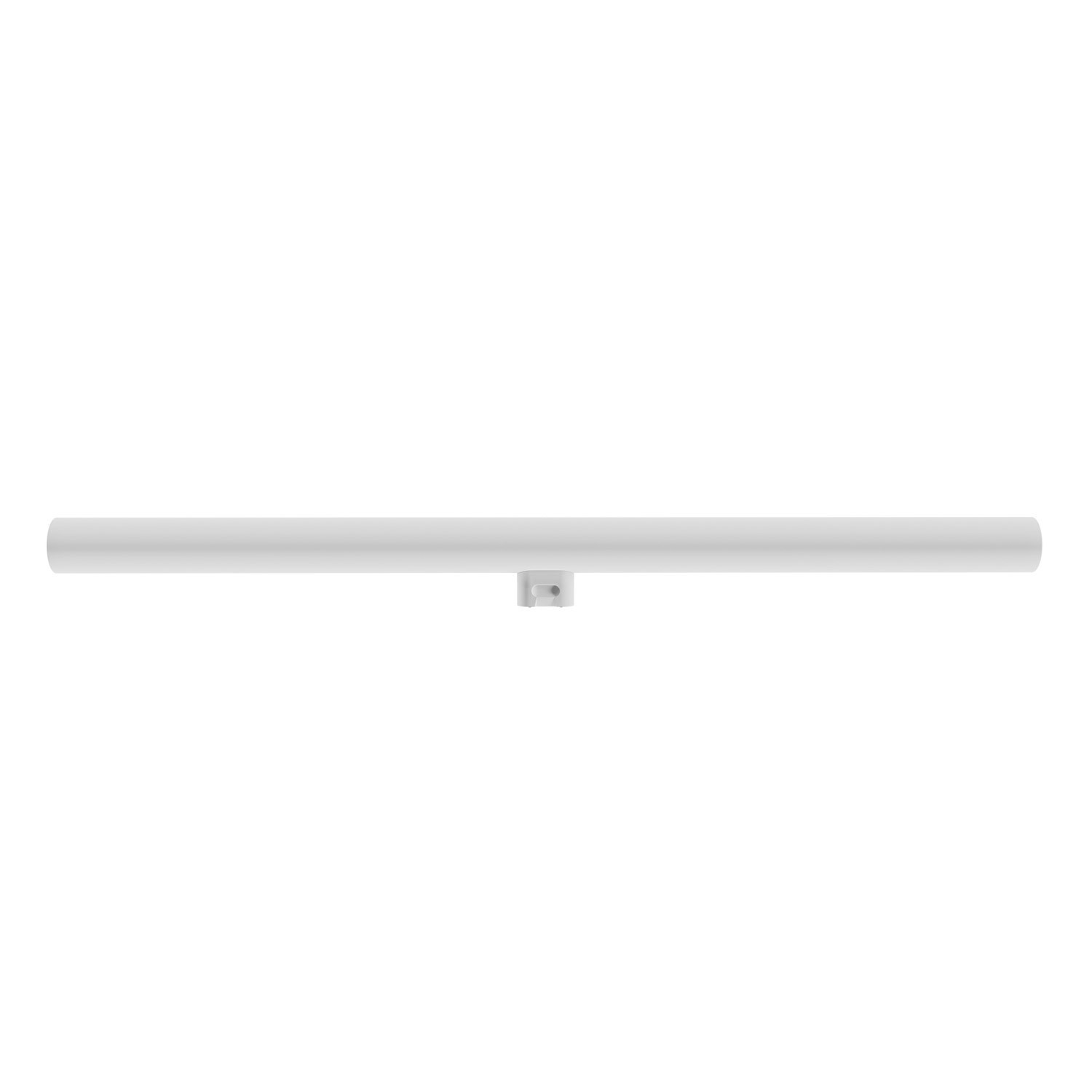 Metalen lamp voor wand- of plafondmontage met lineaire LED S14d-lamp
