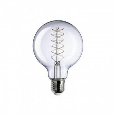 LED Lamp Filament G95 Wit Globe 5,9W 500Lm E27 2700K Dimbaar - W03