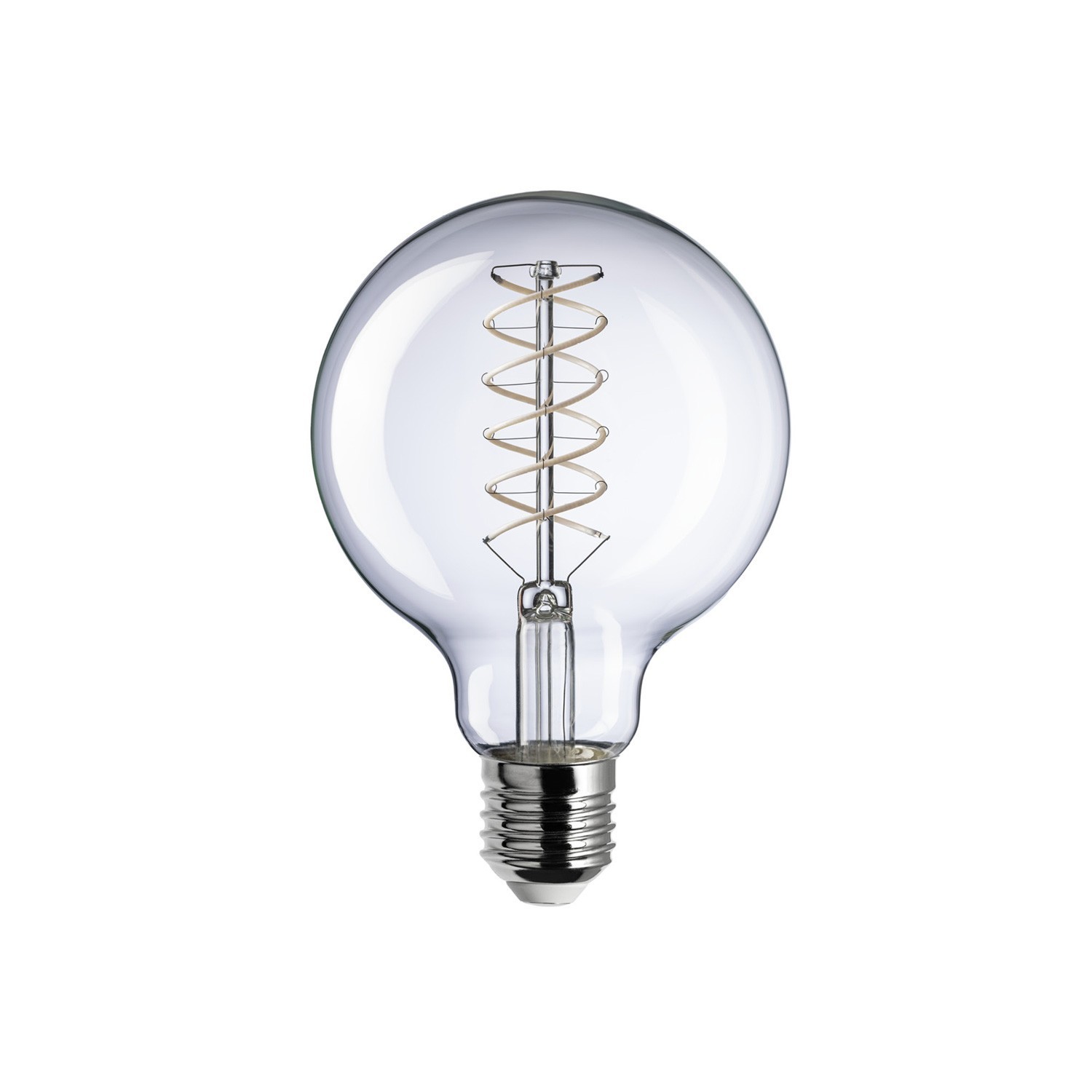 LED Lamp Filament G95 Wit Globe 5,9W 500Lm E27 2700K Dimbaar - W03