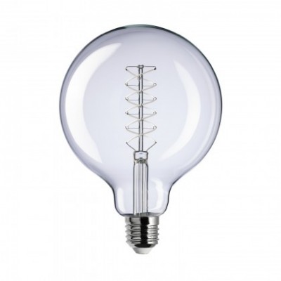 LED Lamp Filament G125 Wit Globe 5,9W 500Lm E27 2700K Dimbaar - W04