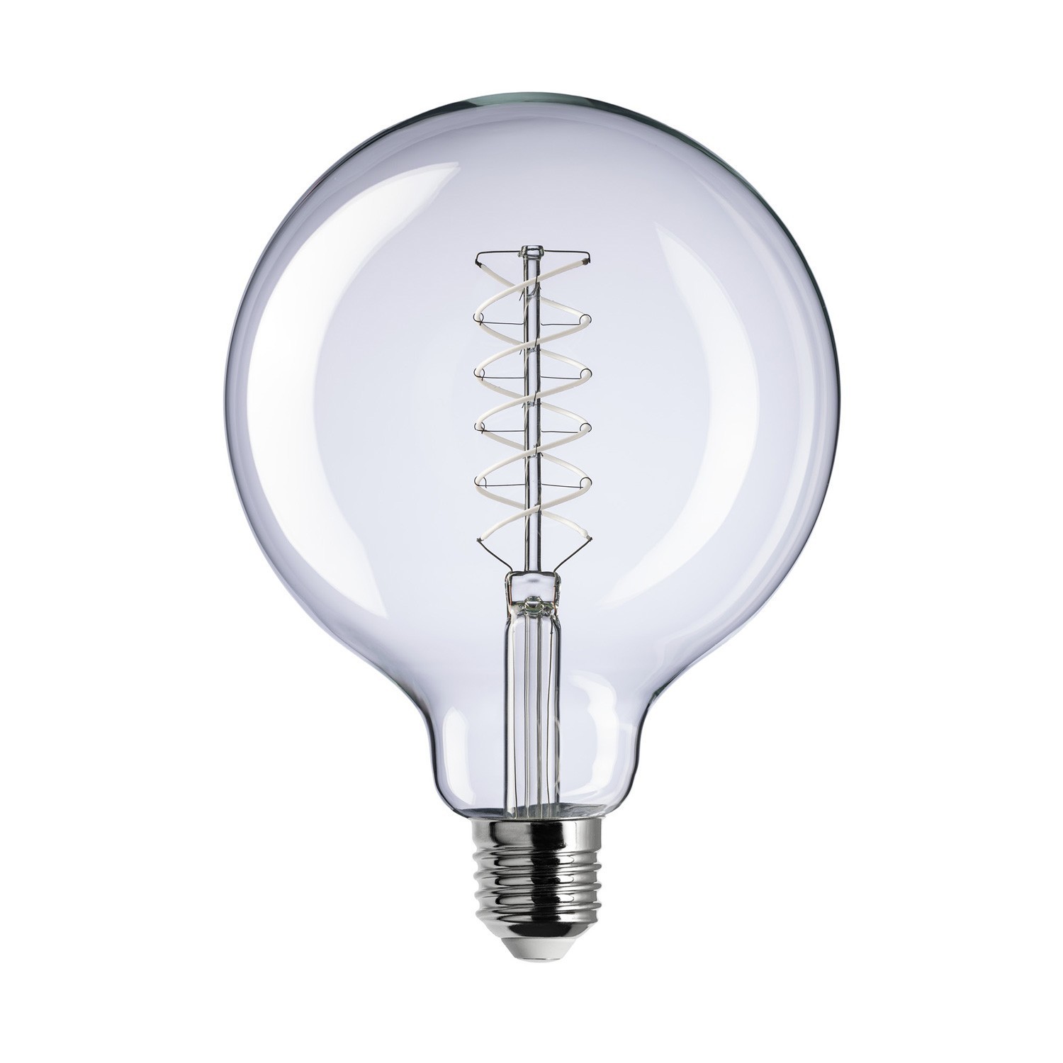 LED Lamp Filament G125 Wit Globe 5,9W 500Lm E27 2700K Dimbaar - W04