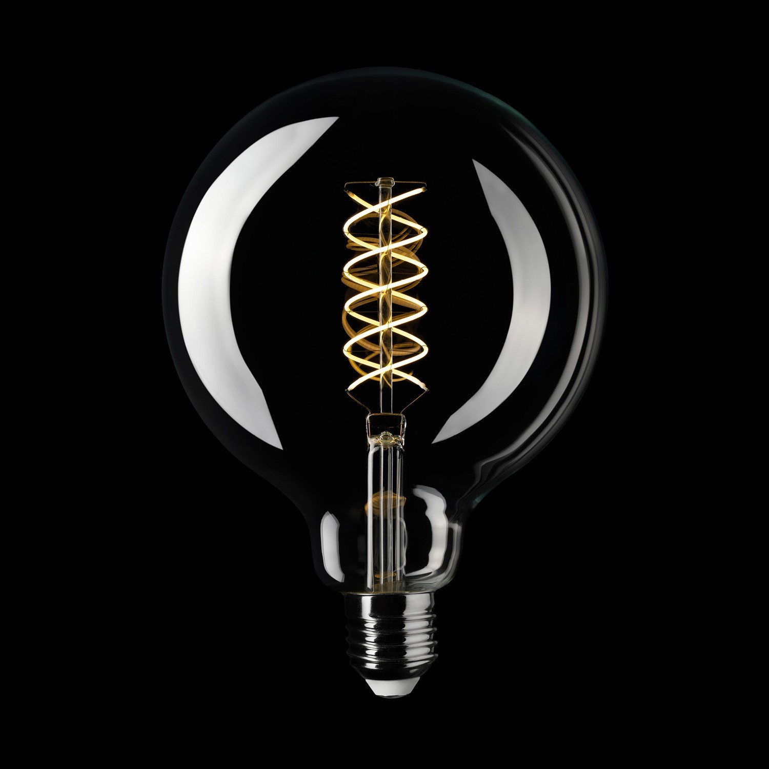 LED Lamp Filament G125 Wit Globe 5,9W 500Lm E27 2700K Dimbaar - W04