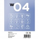 LED Lamp Filament G125 Wit Globe 5,9W 500Lm E27 2700K Dimbaar - W04
