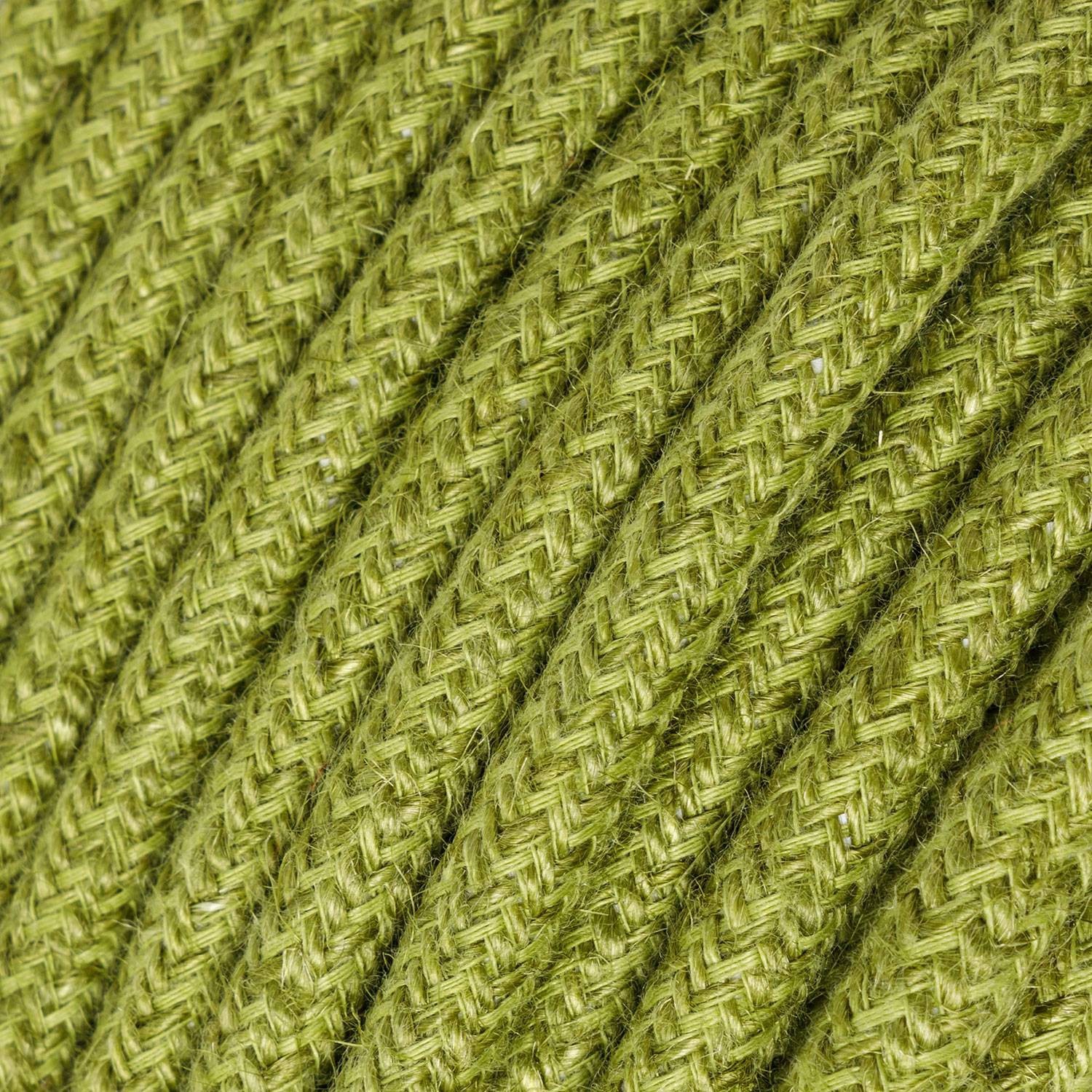 Câble textile rond 2x0,75 10 cm - RN23