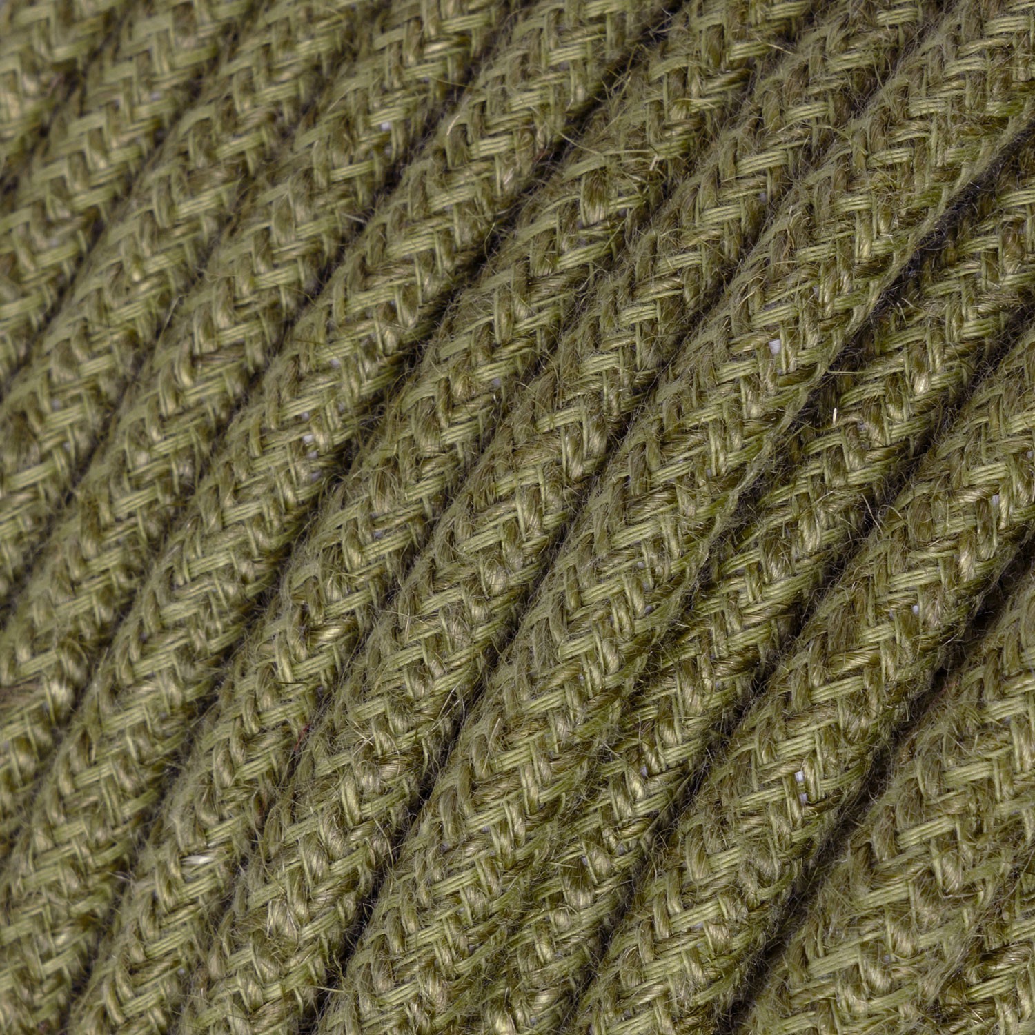 Câble textile rond 2x0,75 10 cm - RN26