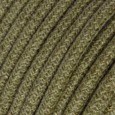 Câble textile rond 3x0,75 10 cm - RN26