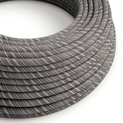 Câble textile rond 2x0,75 10 cm - ERC37