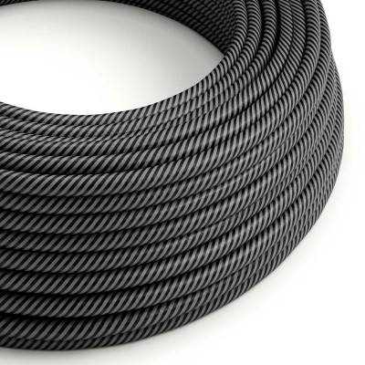 Câble textile rond 2x0,75 10 cm - ERM38