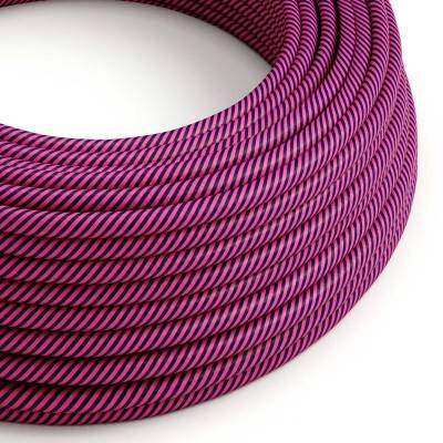 Câble textile rond 2x0,75 10 cm - ERM50