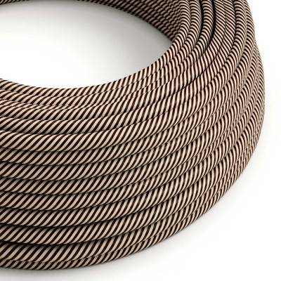 Câble textile rond 2x0,75 10 cm - ERM51