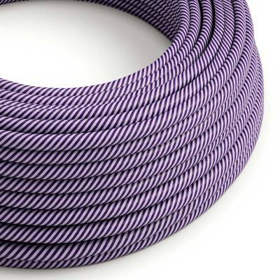 Câble textile rond 2x0,75 10 cm - ERM52