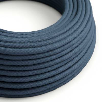 Câble textile rond 2x0,75 10 cm - RC30