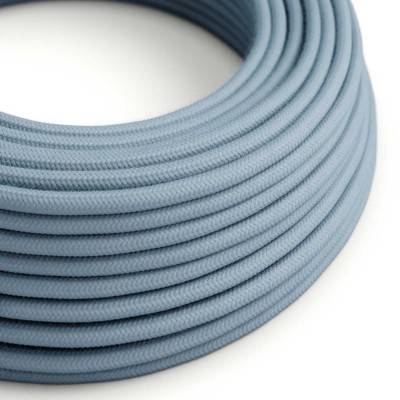 Câble textile rond 2x0,75 10 cm - RC53