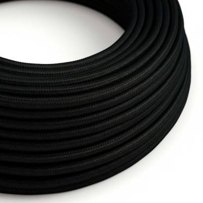 Câble textile rond 2x0,75 10 cm - RM04