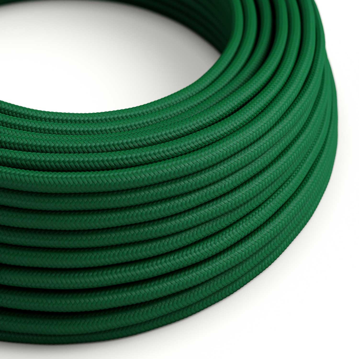Câble textile rond 2x0,75 10 cm - RM21