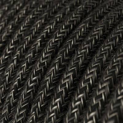 Câble textile rond 2x0,75 10 cm - RN03