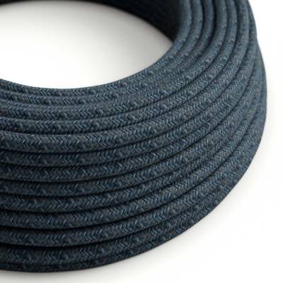 Câble textile rond 2x0,75 10 cm - RX10