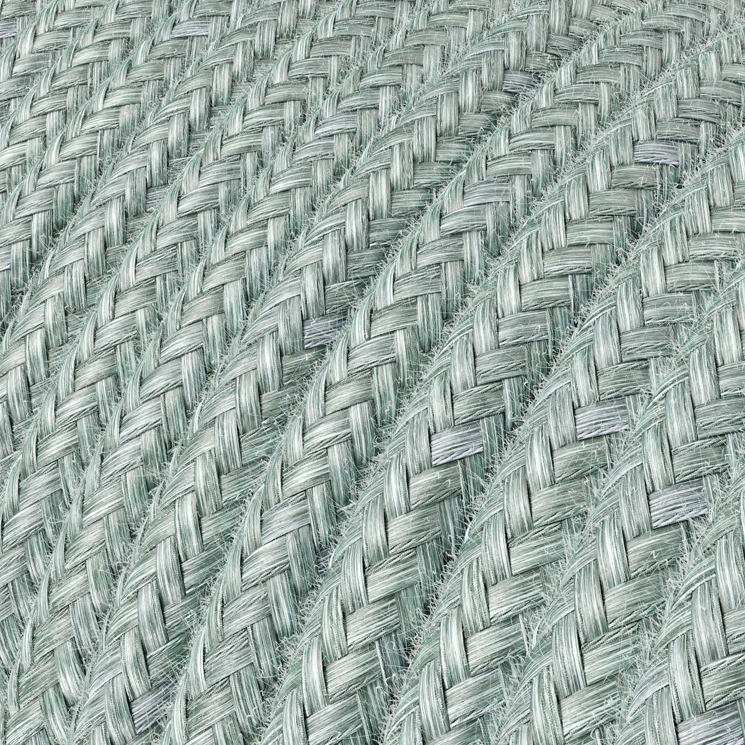 Câble textile rond 2x0,75 10 cm - RX12