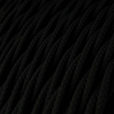 Câble textile torsadé 2x0,75 10 cm - TM04
