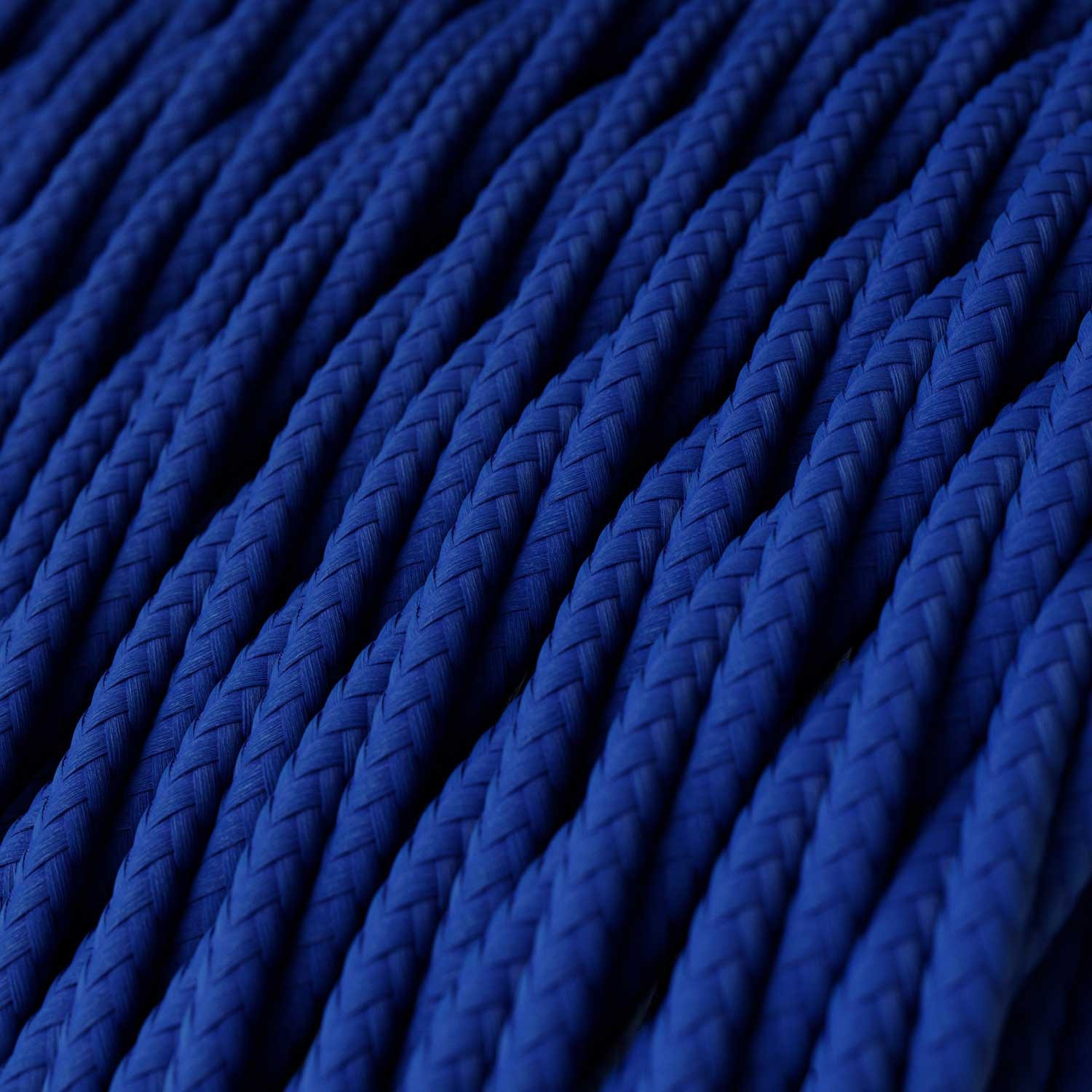 Câble textile torsadé 2x0,75 10 cm - TM12