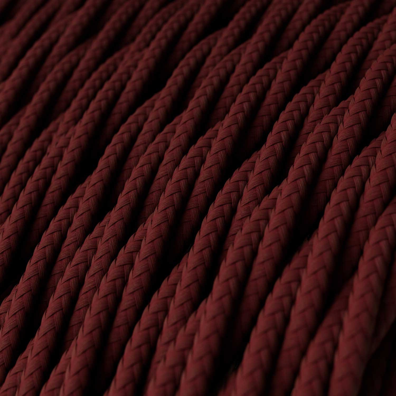 Câble textile torsadé 2x0,75 10 cm - TM19