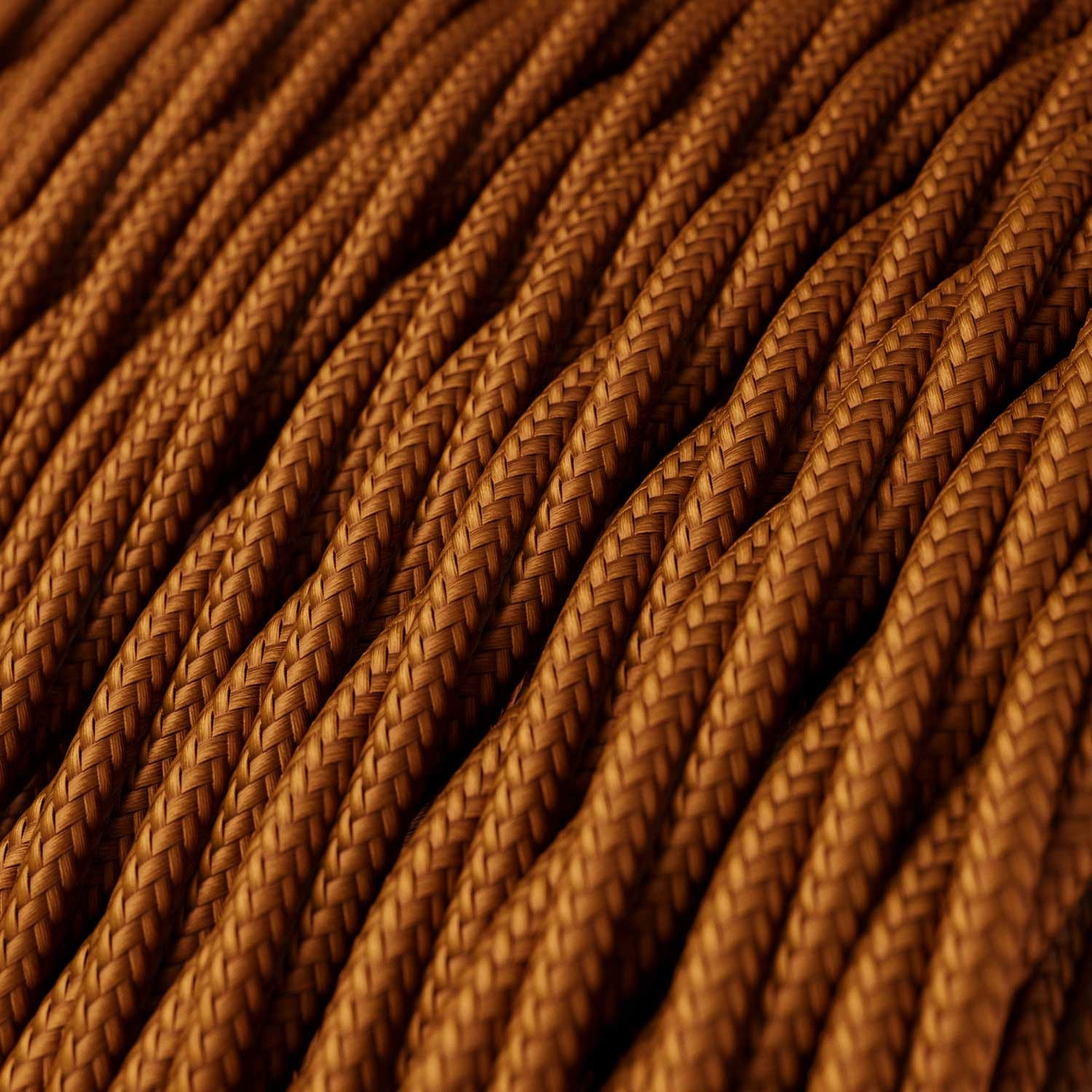 Câble textile torsadé 2x0,75 10 cm - TM22