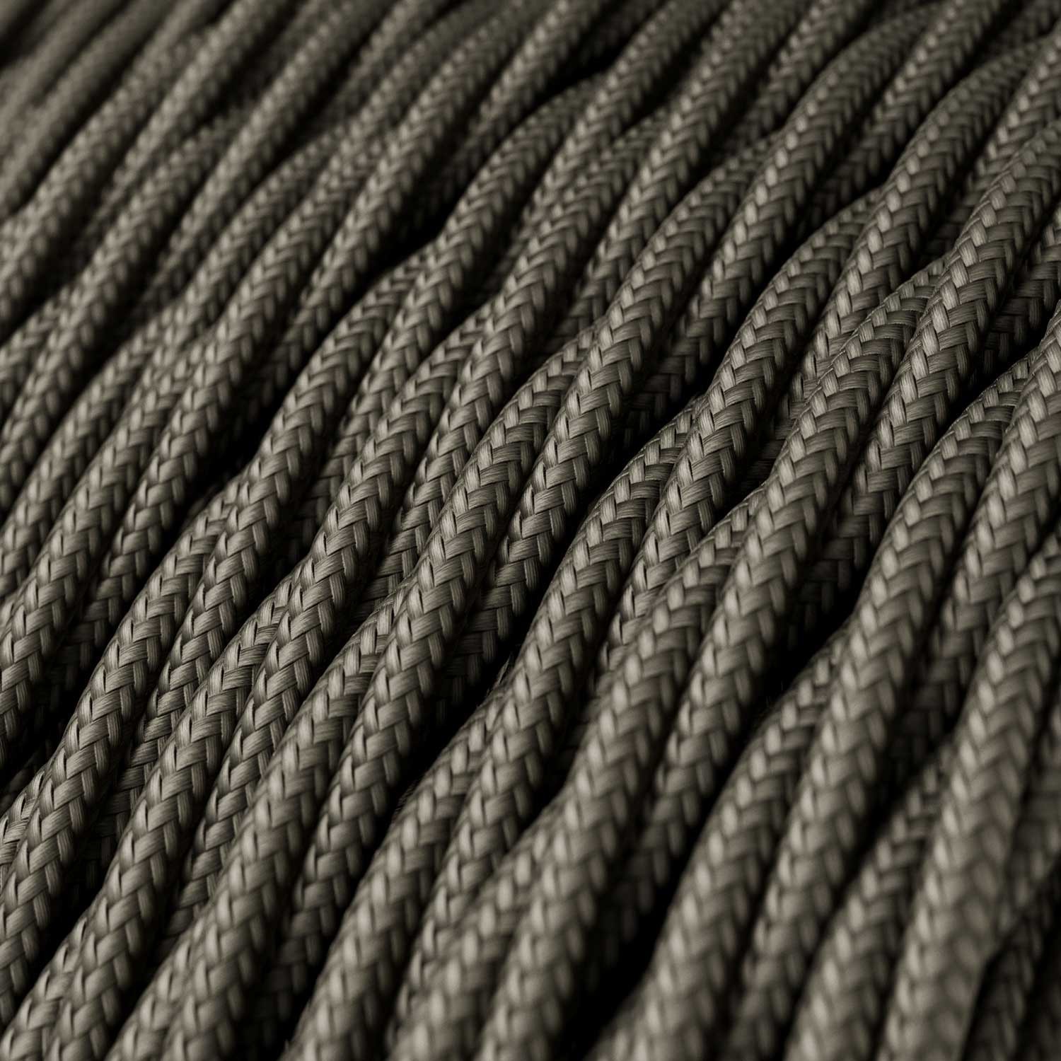 Câble textile torsadé 2x0,75 10 cm - TM26