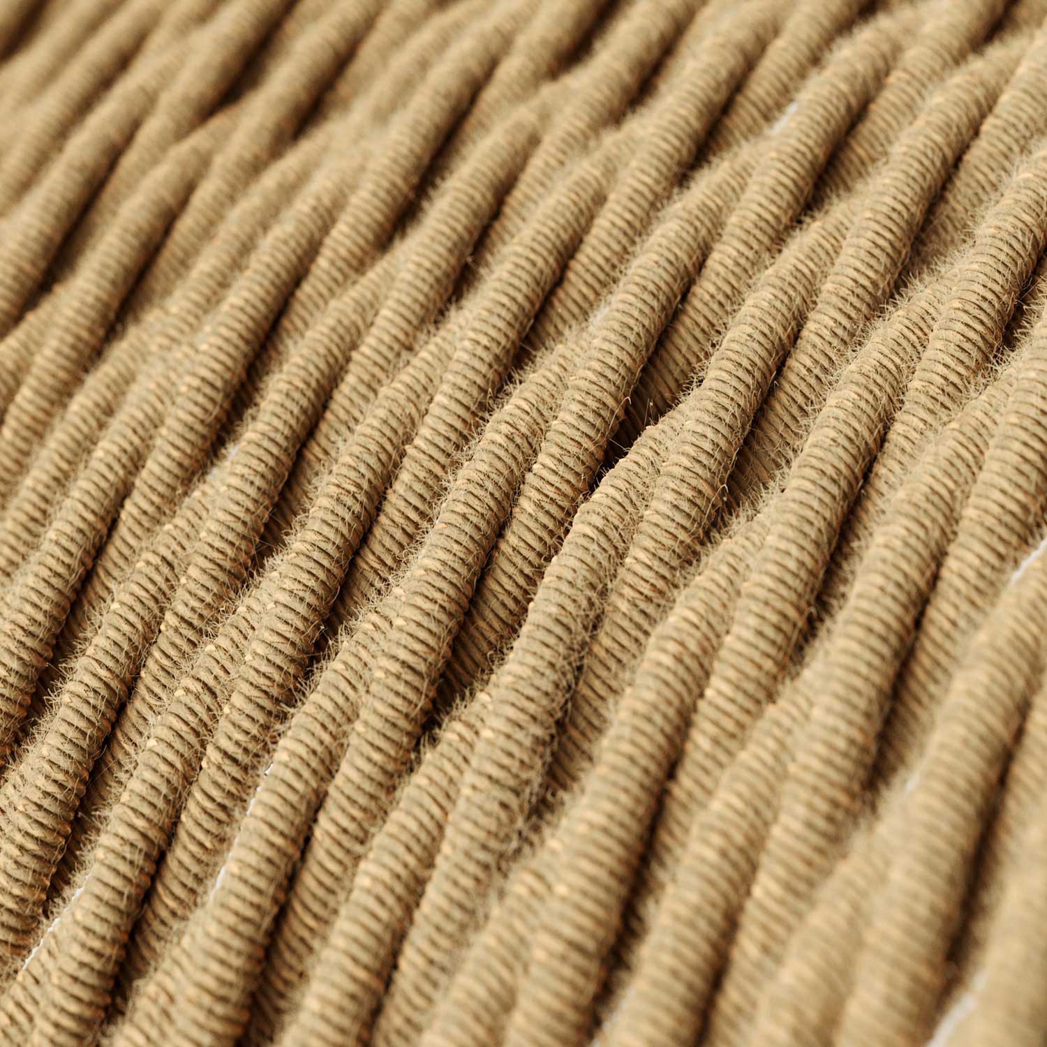 Câble textile torsadé 2x0,75 10 cm - TN06