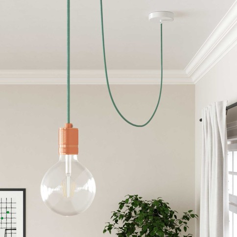 Ampoule Transparente LED - Edison ST64 Filament courbe avec Double Boucle 5W E27 Dimmable 2200K