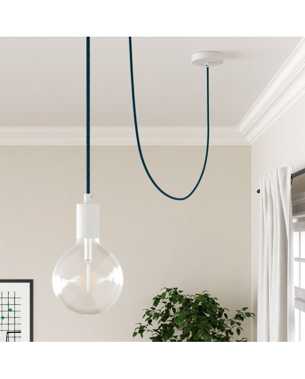 Design flexibele elektrabuis met stof omweven - Creative-Tube Cipria viscose RM27 20 mm.