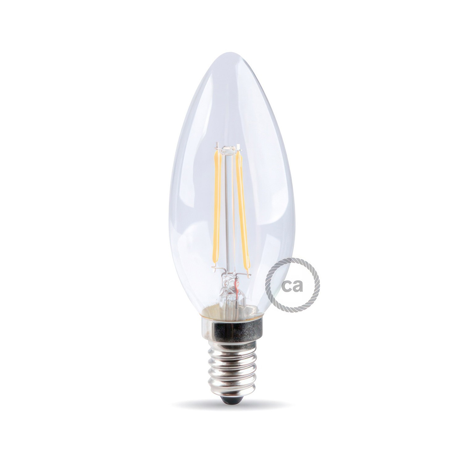 Ampoule Filament LED Olive 4,5W E14 Claire 2700K