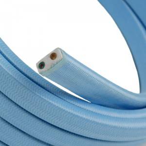 Câble électrique pour Guirlande recouvert en tissu Effet soie Azur Baby CM17