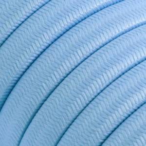 Câble électrique pour Guirlande recouvert en tissu Effet soie Azur Baby CM17
