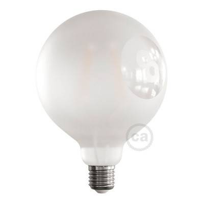 LED lichtbron Globe G125 gebogen LED spiraal – Tattoo Lamp® Otto 4W E27 2700K