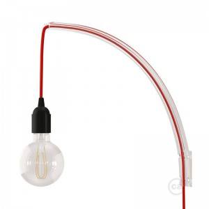 Archet(To), transparante wandlamp arm voor hanglampen