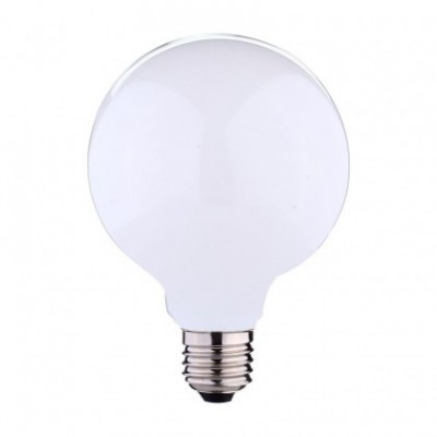 Ampoule LED globe G125 forte intensité blanc lait 11W E27 2700K