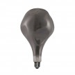 XXL LED-lamp peer A165 Smokey dubbele spiraalvormig filament 5W E27 dimbaar 2000K
