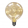 Ampoule LED Globo G125 - Mille Lumières Or - 2W E27 2000K