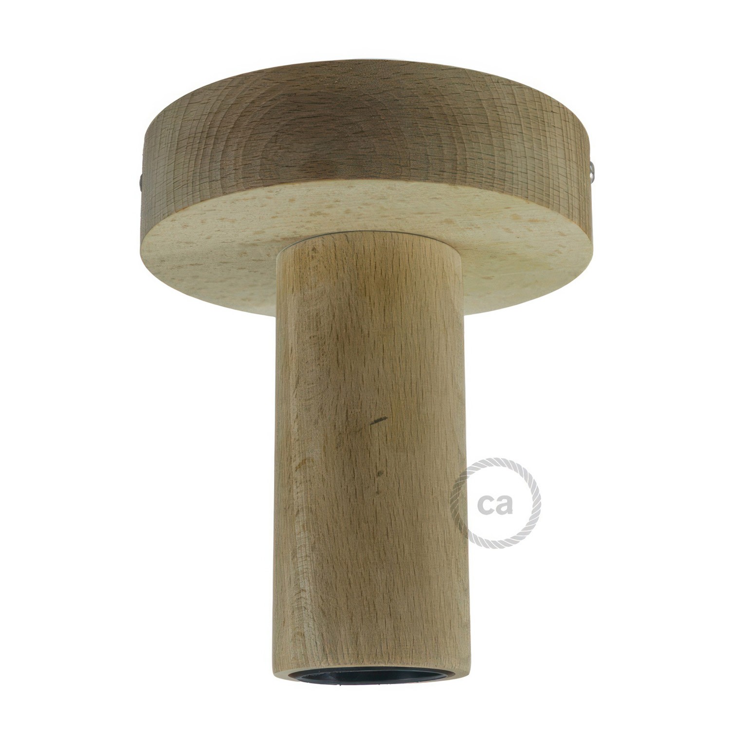 Fermaluce Wood M, houten wand- of plafondlamp