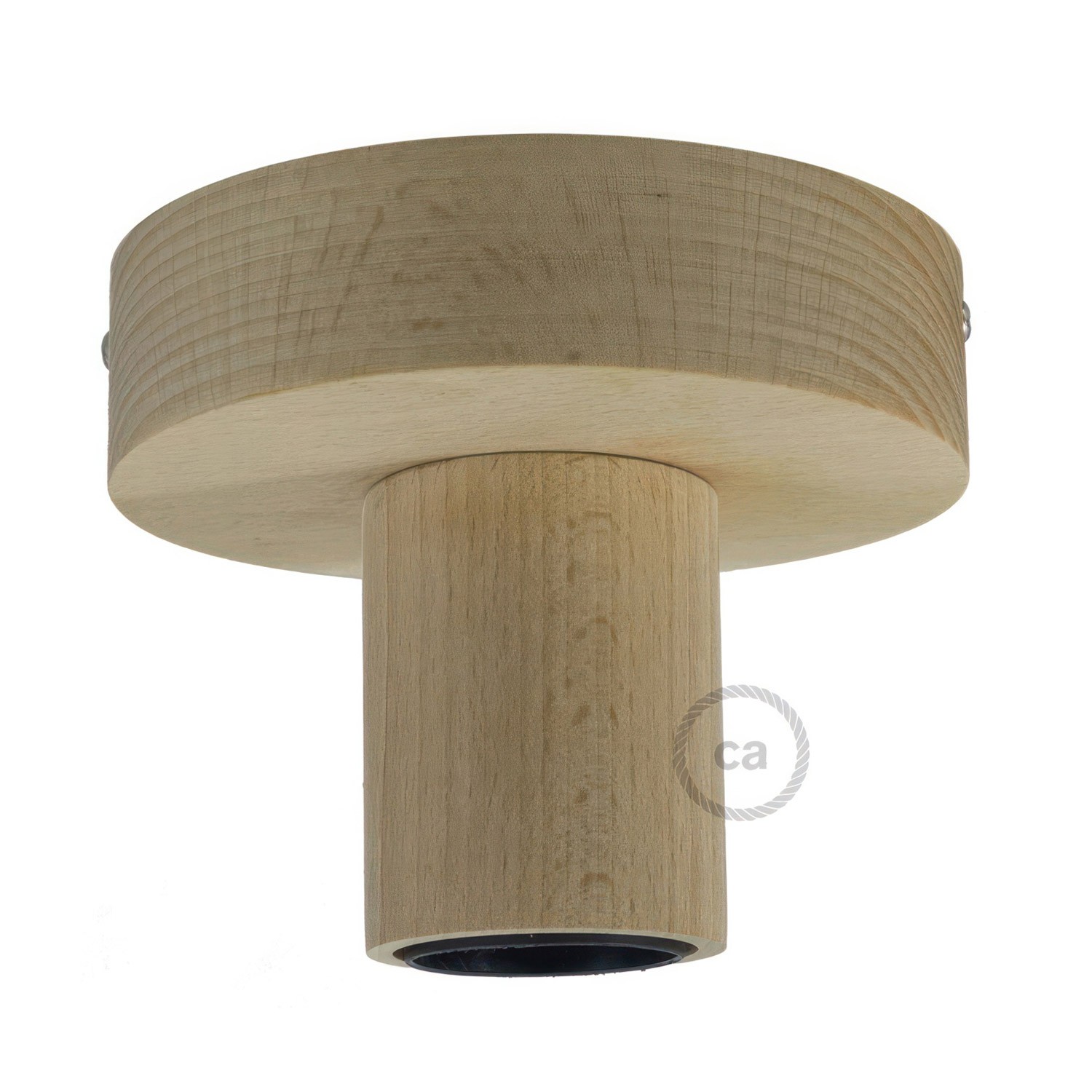 Fermaluce Wood S, houten wand- of plafondlamp